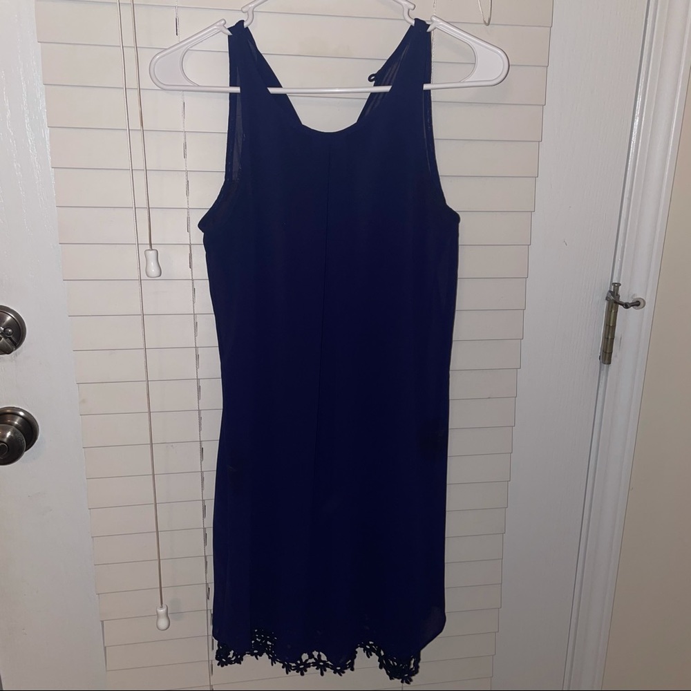 Navy Blue Dress